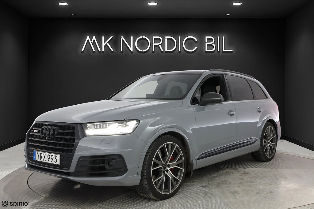 Audi SQ7 4.0 V8 435hk Quattro 7-Sits Panorama HUD Svensksåld