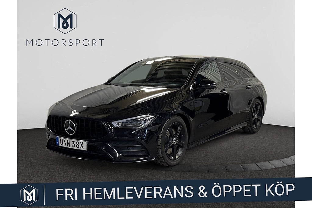 Mercedes-Benz CLA 200 Shooting Brake Aut AMG Line Kamera Pano Dragkrok