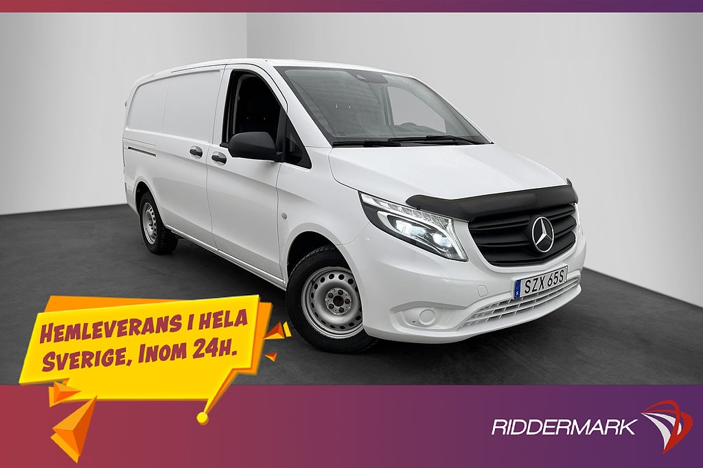 Mercedes-Benz Vito L2 116 Värmare Drag Skinn LED Kamera MOMS