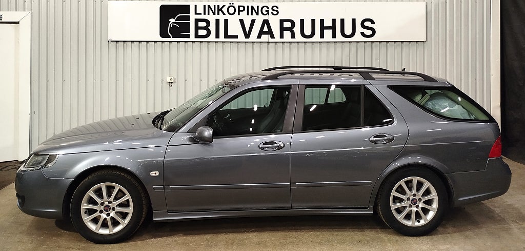 Saab 9-5 SportCombi 2.3t BioPower Linear MED 1 ÅRS GARANTI