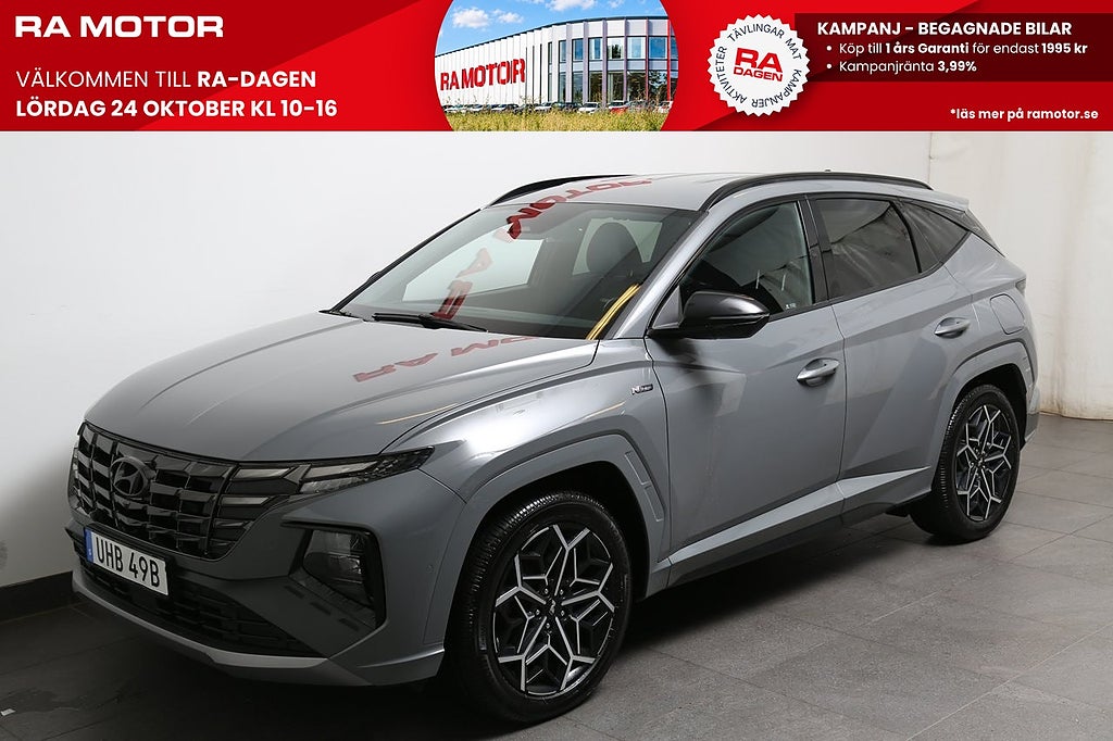 Hyundai Tucson 1,6 T-GDI PHEV 265hk N-Line AWD Aut 360°-kamera Drag 2022