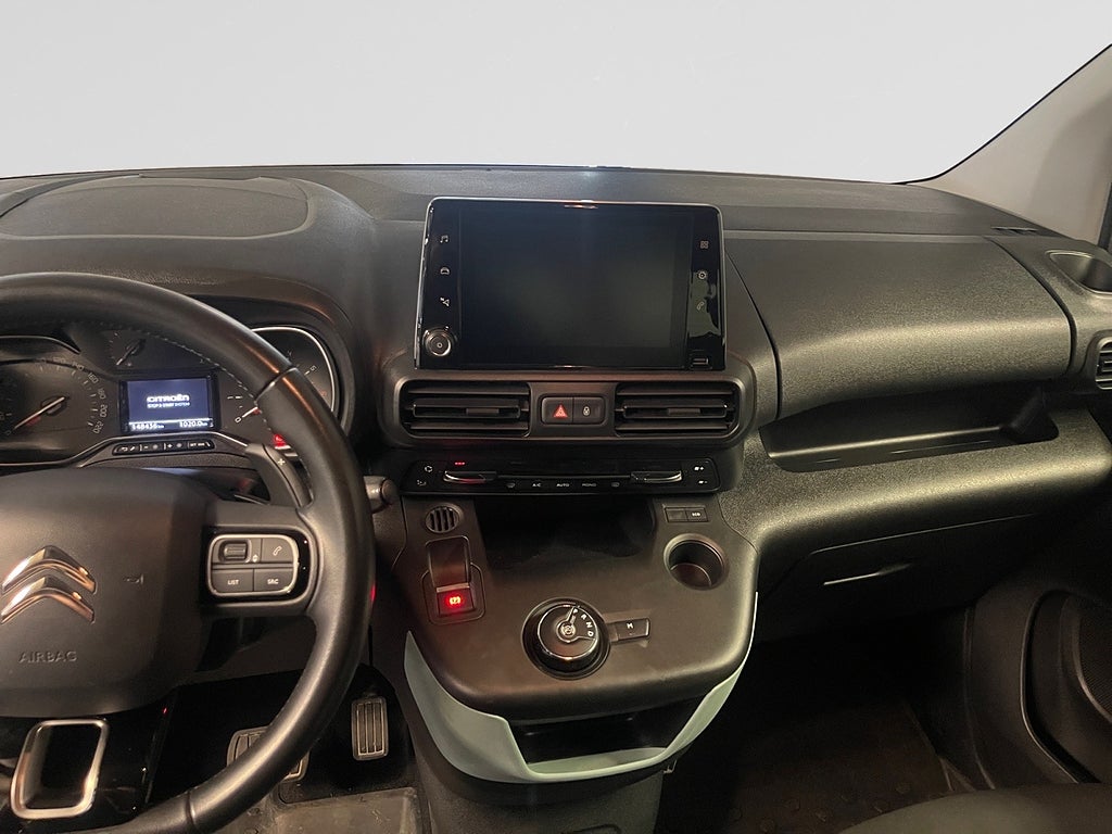 Citroën Berlingo 1.2 PT 130hk Aut DRAG M-Värmare LED-Ramp Apple Head up bild 10
