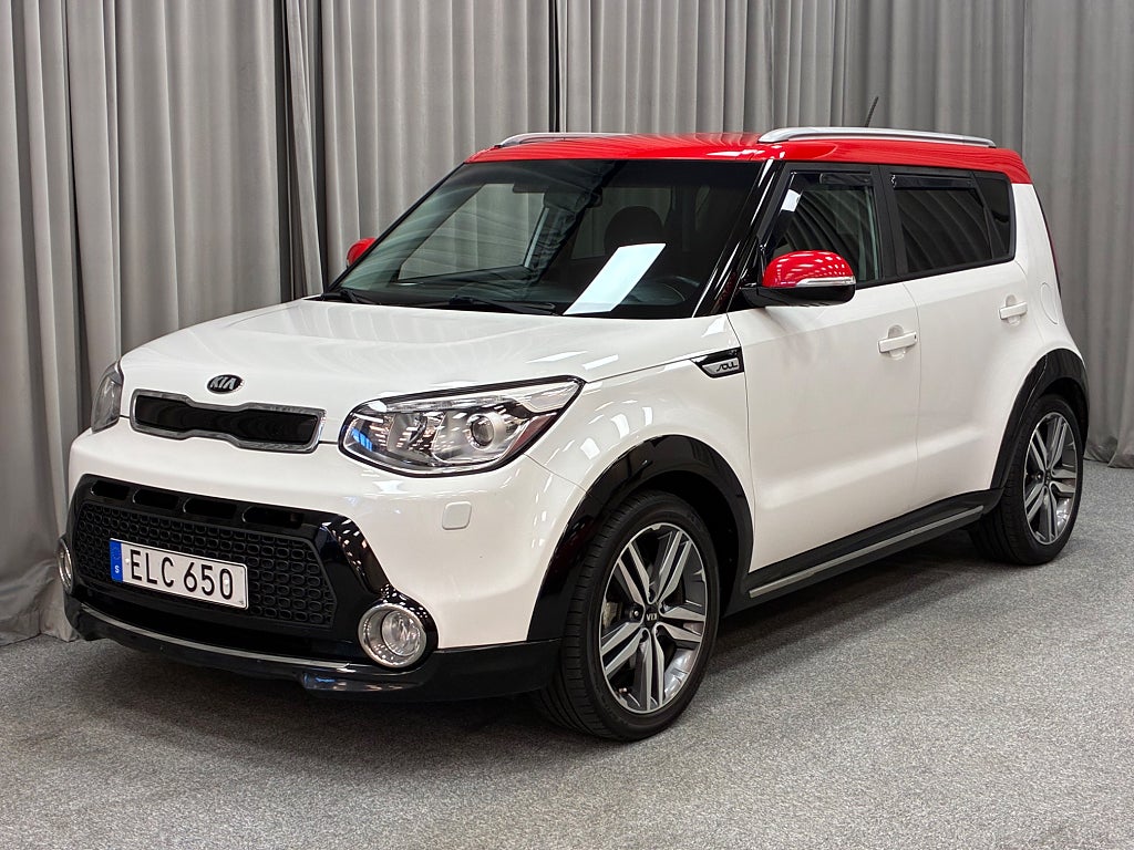 Kia Soul 1.6 CRDi 136HK Automat Drag/Motorvärmare/Backkamera