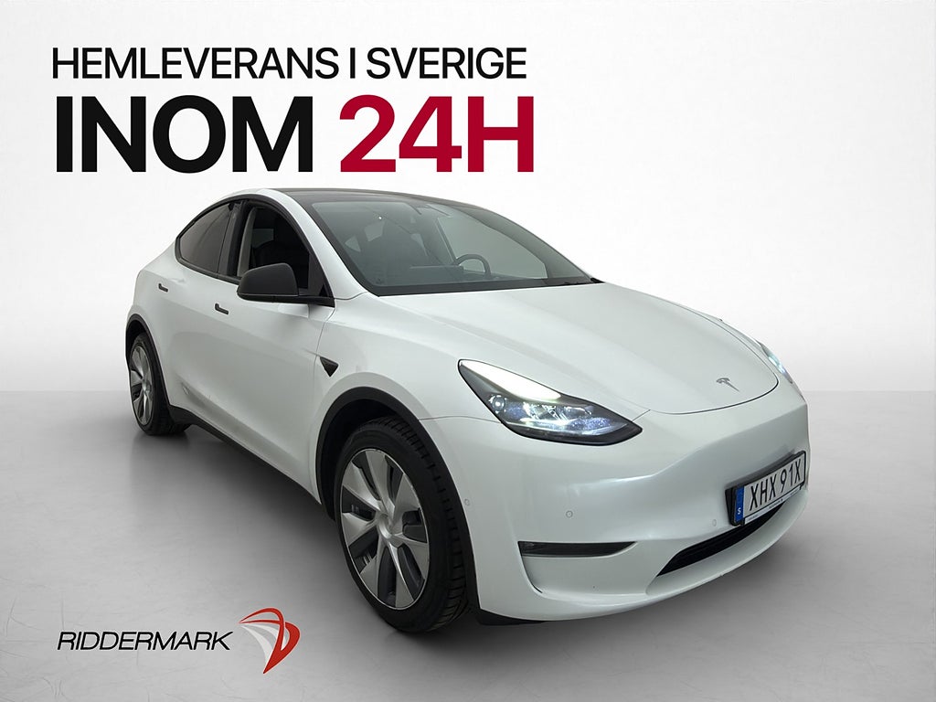 Tesla Model Y Long Range AWD Drag Värmepump Matrix Autopilot