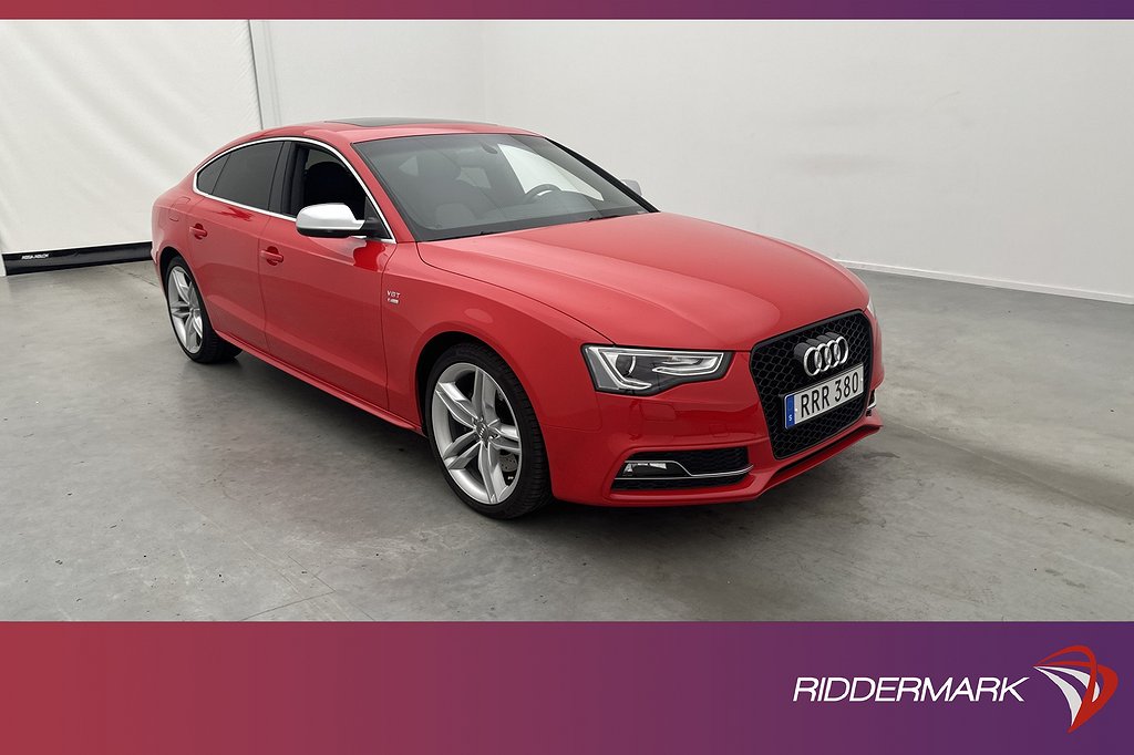 Audi S5 Sportback V6 Q 333hk En-Bruk Taklucka Elstolar Drag