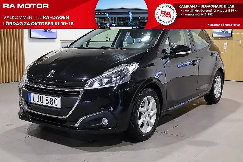 Peugeot 208 1,2 PureTech 82hk 5D Blåtand K-rems bytt 2018