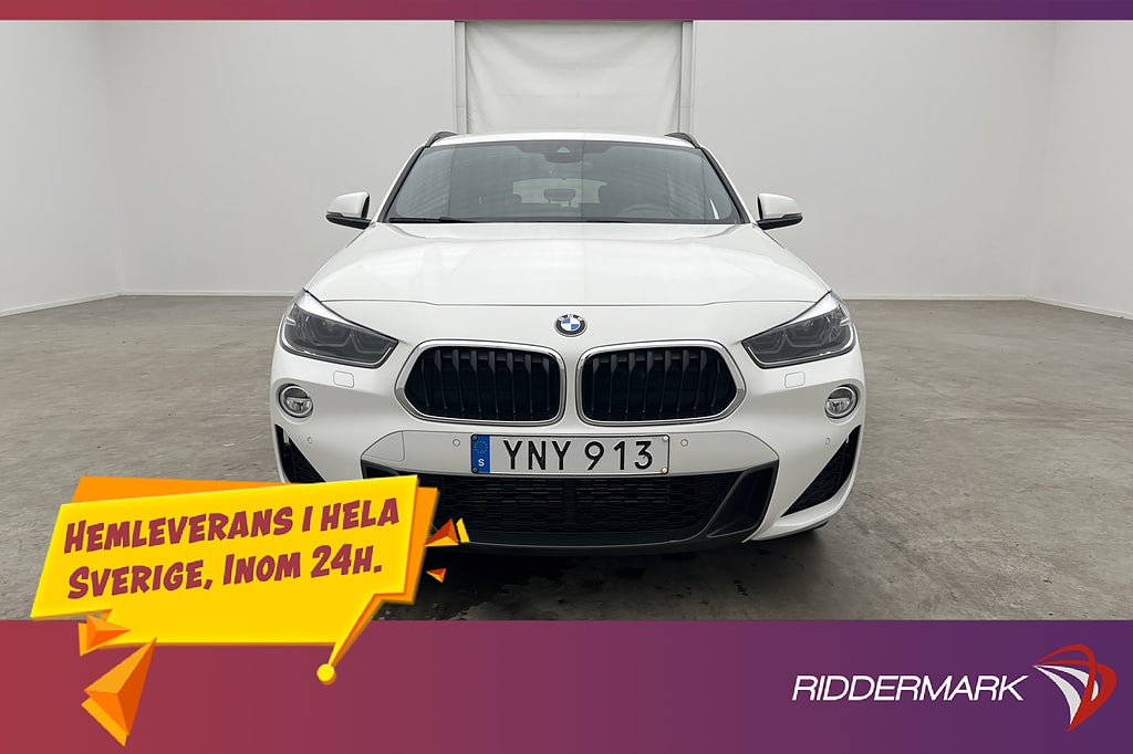 BMW X2 XDrive20d 190hk M Sport Kamera HUD Sensorer Navi