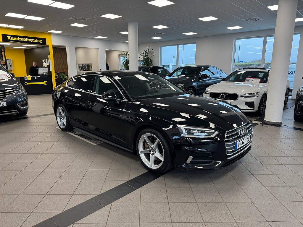 Audi A5 Sportback 45 TFSI quattro S Tronic SoV-hjul Euro 6