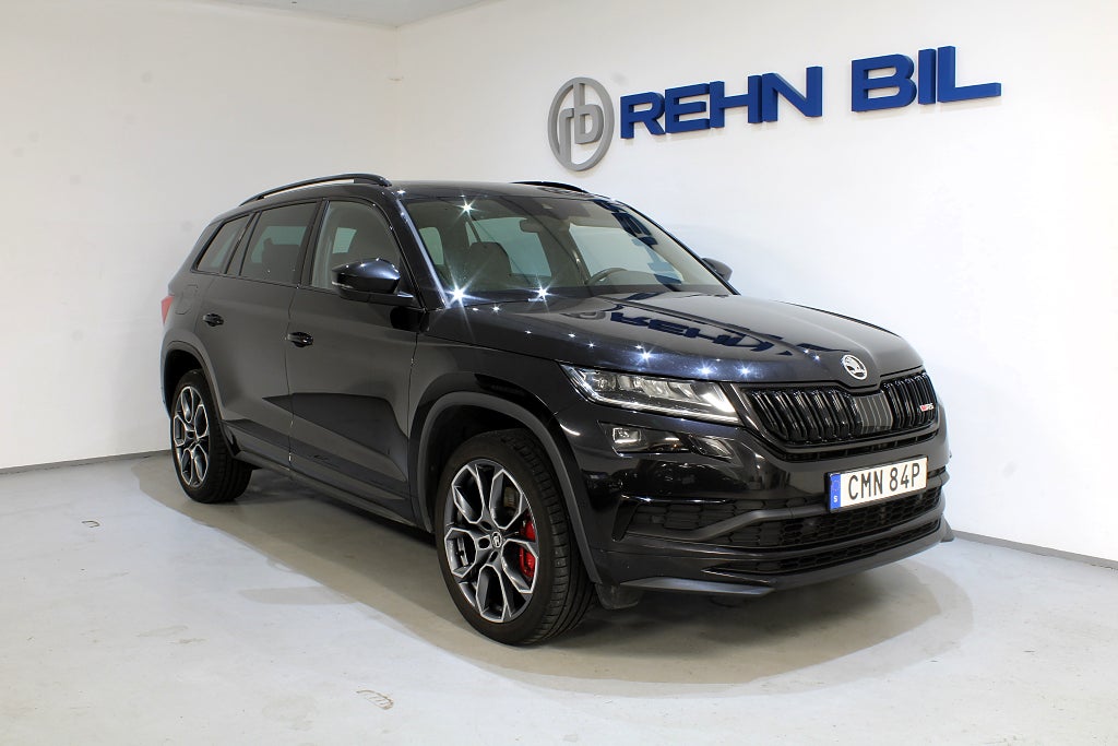 Skoda Kodiaq RS 2.0 TDI 4x4 Panorama Canton Värmare 240hk