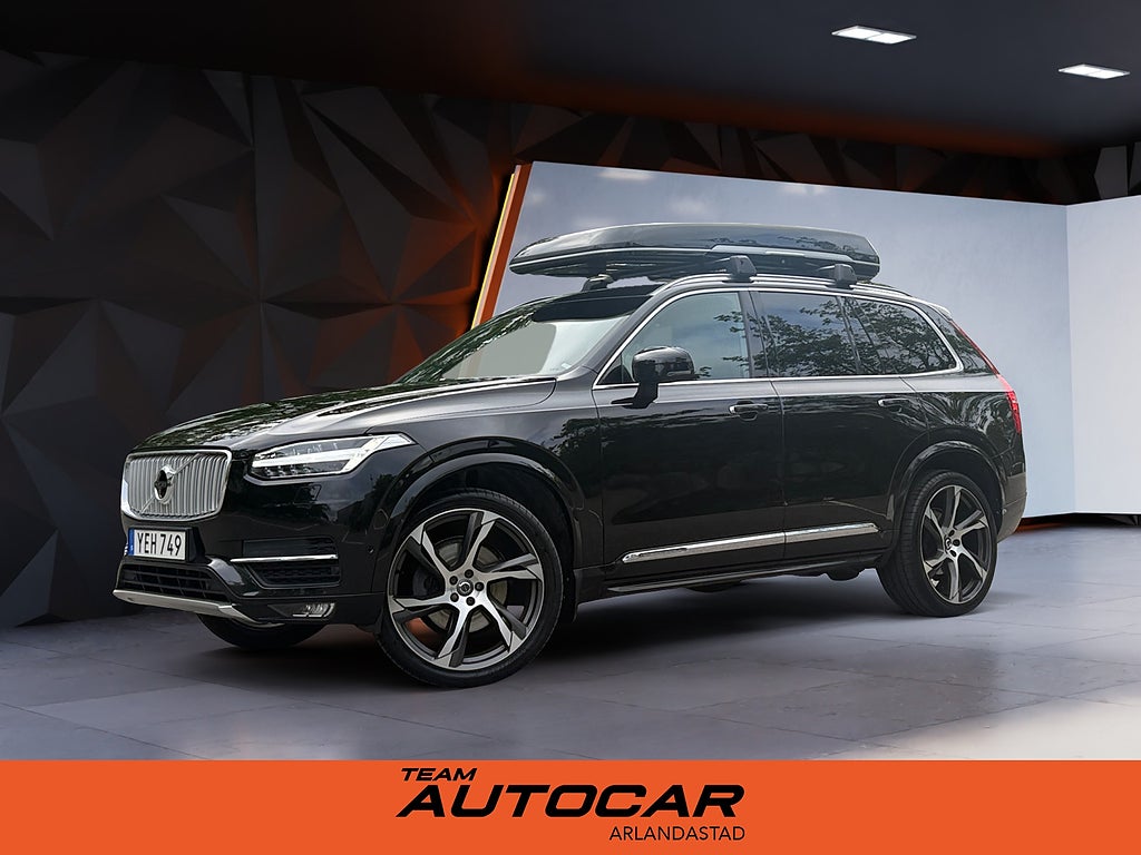 Volvo XC90 D5 AWD Inscription 22'' Värmare Dragkrok Navigation
