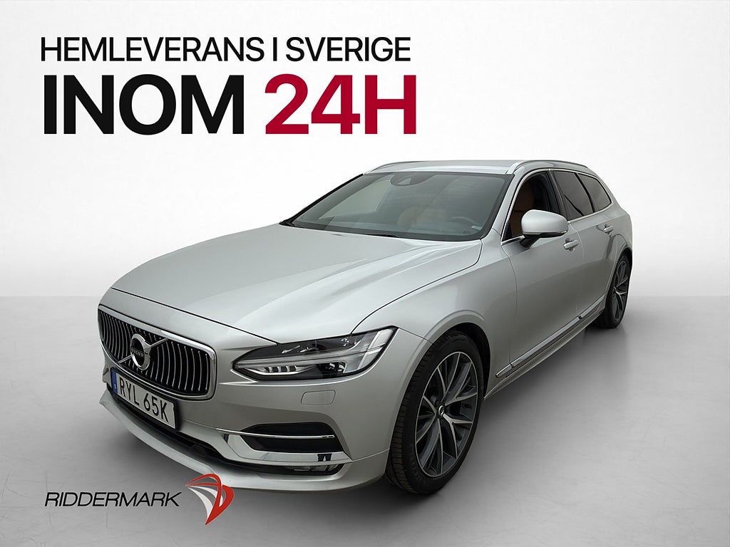 Volvo V90 T4  Inscription Navi Värmare Skinn VOC Carplay