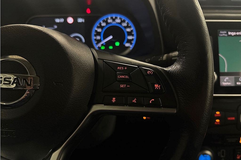 Nissan Leaf 40KWH 150hk, N-Connecta, Halvläder, 360kamera