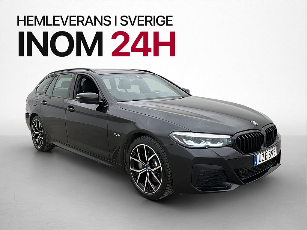 BMW 530e xDrive Touring 292hk M Sport Kamera Läder H/K Drag