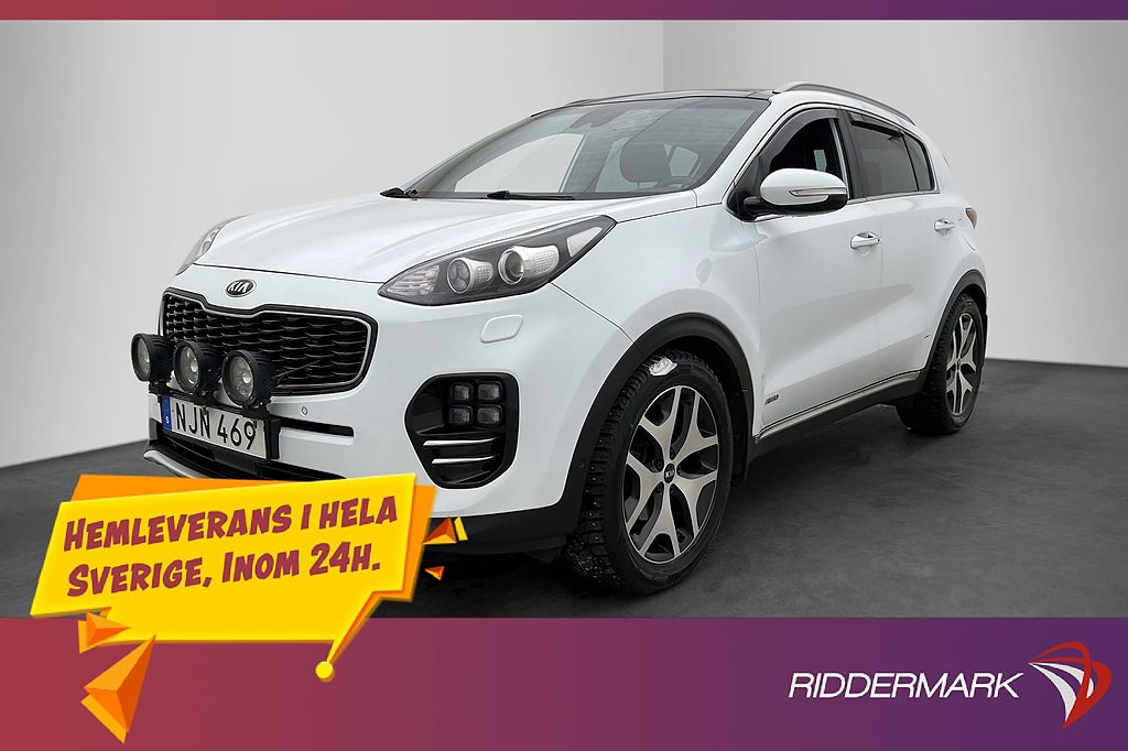 Kia Sportage 2.0 CRDi AWD GT-Line Pano JBL Skinn Drag Skinn