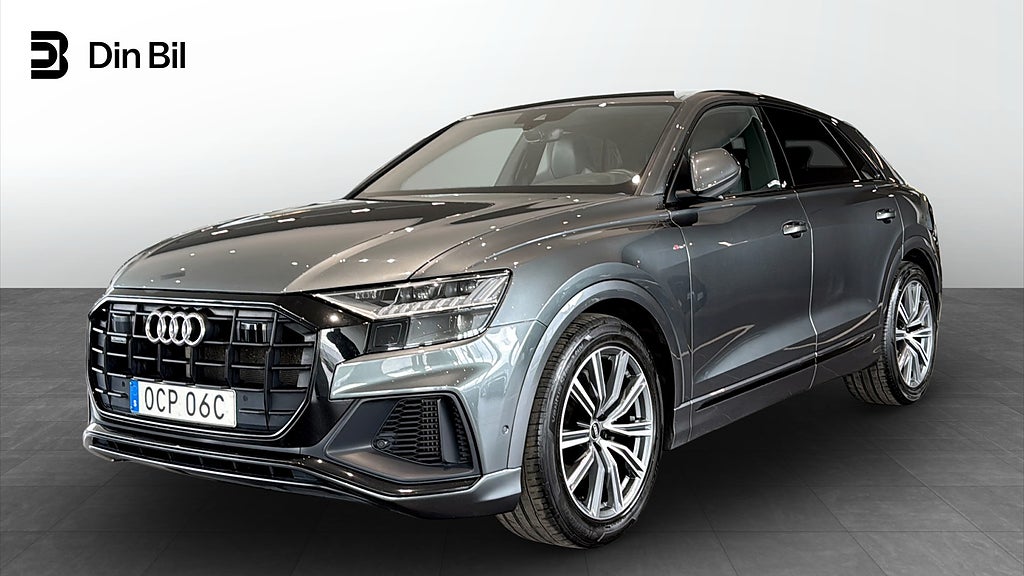 Audi Q8 55 TFSI Q 340HK S-line / Pano / B&O