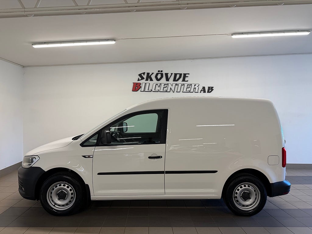 Volkswagen Caddy 2.0 TDI/Drag/Värmare/Nyservad/V-Inredning/Farthållare