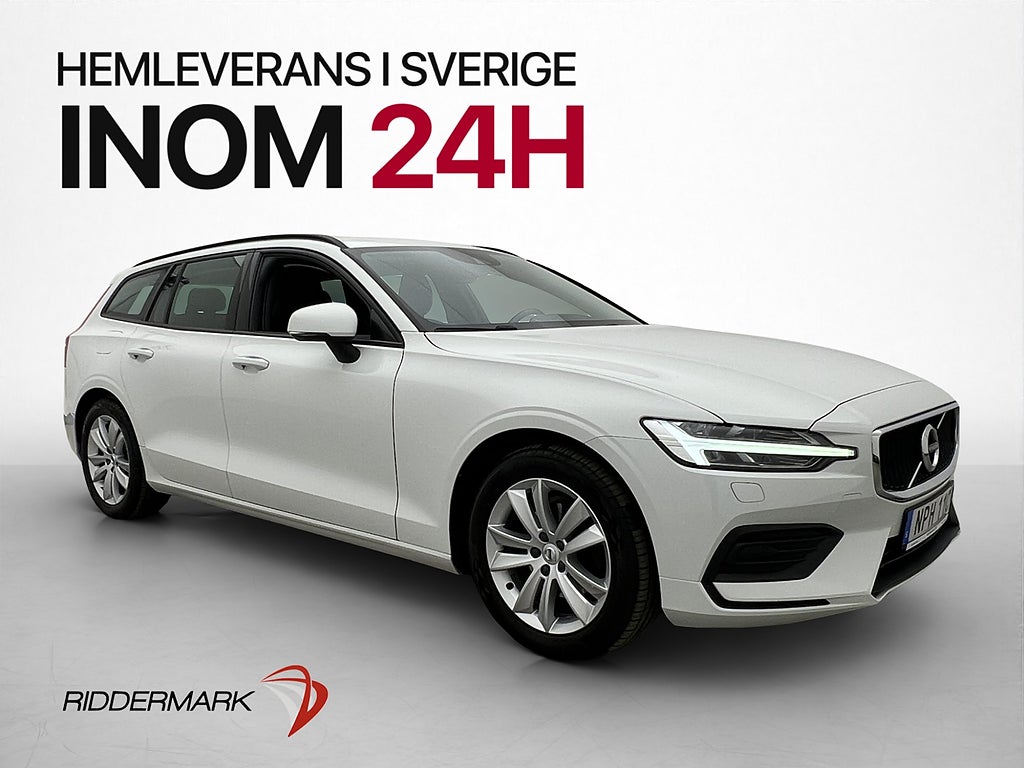 Volvo V60 D3 150hk Momentum MOMS Dragkrok Värmare Rattvärme