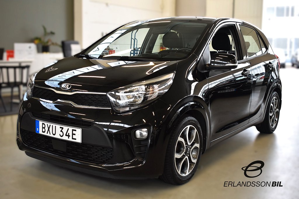 Kia Picanto 1.25 MPI GLS Euro 6 B-KAM CARPLAY NYLIGEN SERVAD