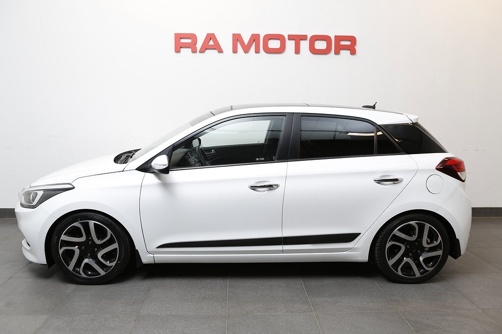 Hyundai i20 1,4 Premium 101hk 5D Panorama Kamera 2016