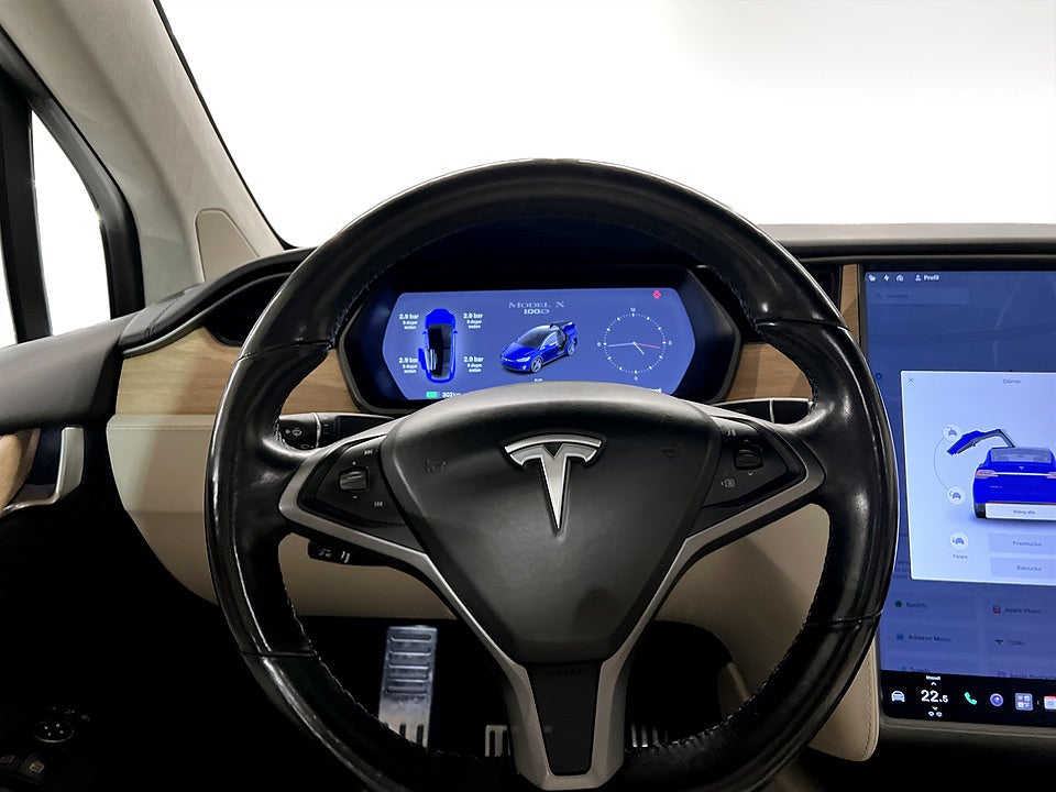 Bild på Tesla Model X Subzero Summo 100D 100 kWh 423hk Aut AWD B-KAMERA 