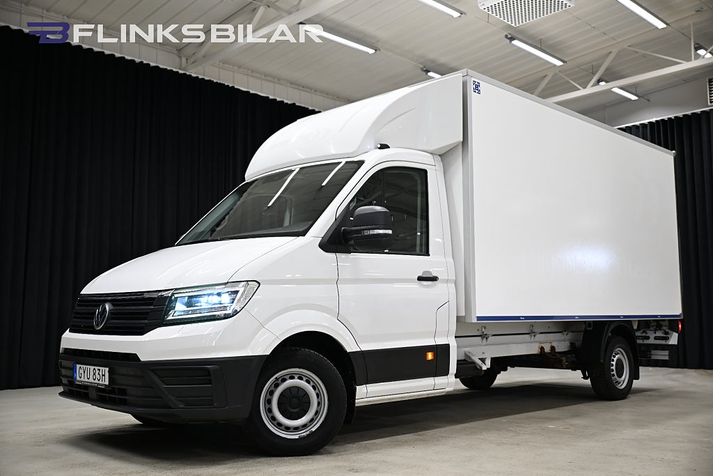 Volkswagen crafter 177HK Automat|Volmyskåp|LED|BG-Lyft|Sidodörr|Leasbar
