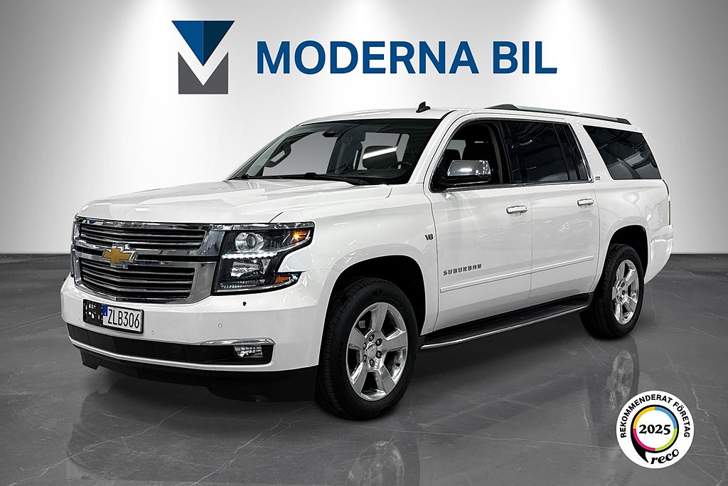 Chevrolet Suburban 5.3 V8 4WD Hydra-Matic 7-sits Drag Bose Pano Skinn Bkam