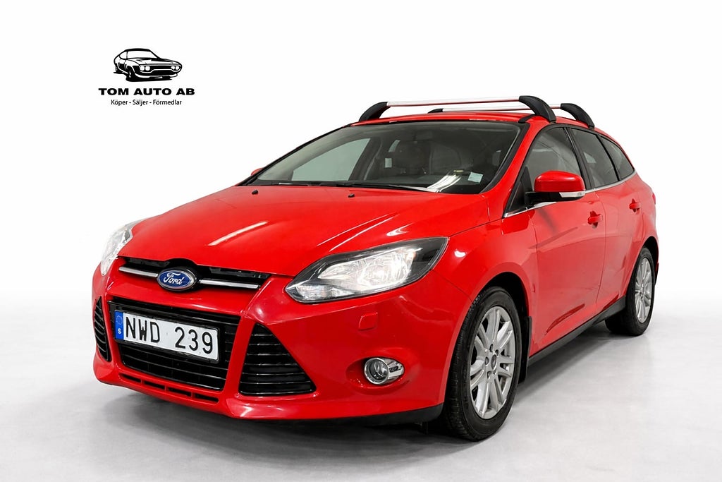 Ford Focus Kombi 1.0 EcoBoost Titanium Dragkrok Snål Körning 