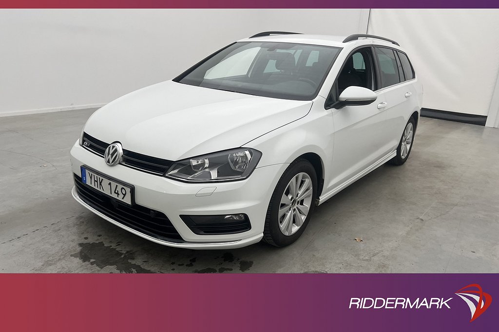 Volkswagen Golf SC 1.4 TSI 150hk R-Line P-Värm Kamera Drag