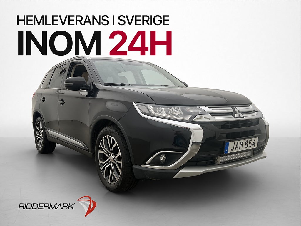 Mitsubishi Outlander 2.2 AWD Business 7-Sits B-Kamera Skinn