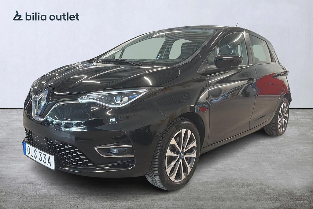 Renault Zoe R135 52 kWh Intense B-kamera Döda Vinkel Navigation 