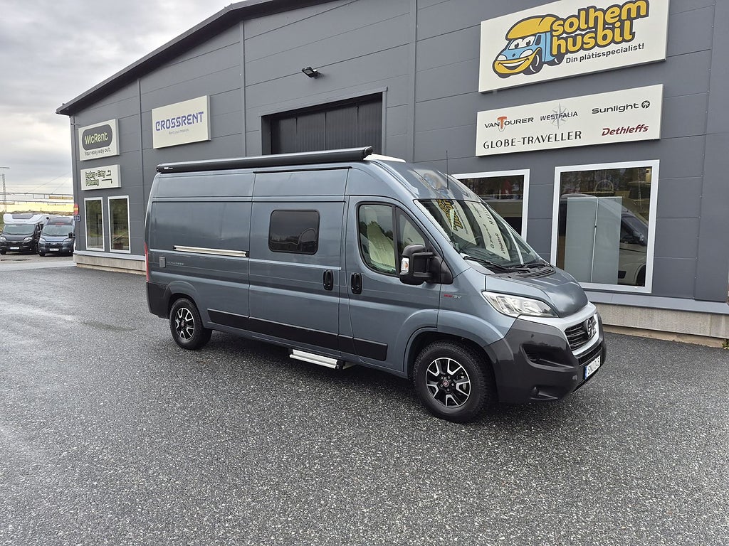 Hymer Yosemite automat, långbäddar, dieselvärme, endast 750 mil!