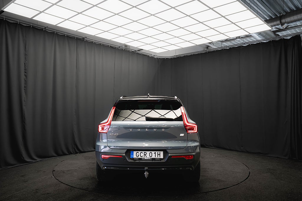 Volvo XC40 Recharge ULTIMATE DRAG PANO 360 H/K PILOT 95.6%SoH MOMS