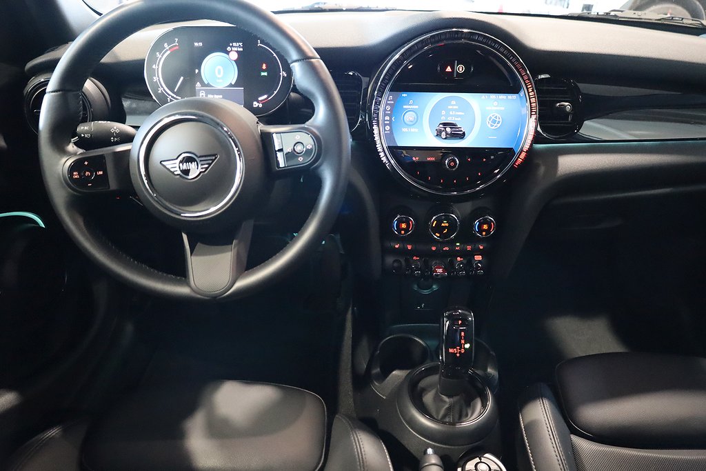 MINI Cooper S 178hk 5-dörrars Aut Leasbar Kamera Connected 2023