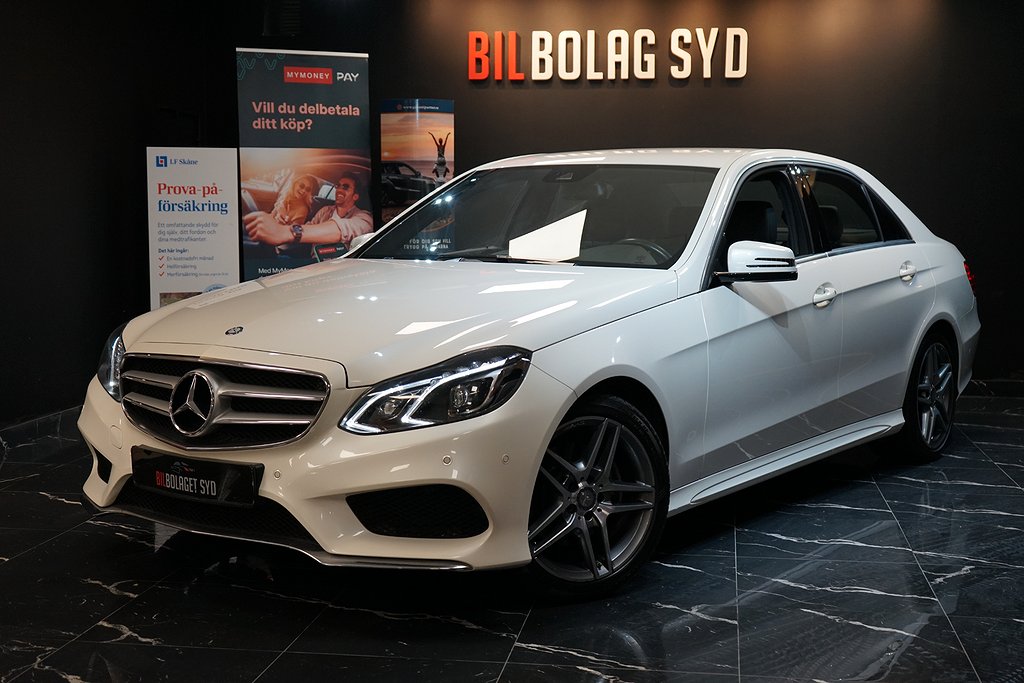 Mercedes-Benz E 220 AMG Rea 10000kr black  9000Mil//UNIK//