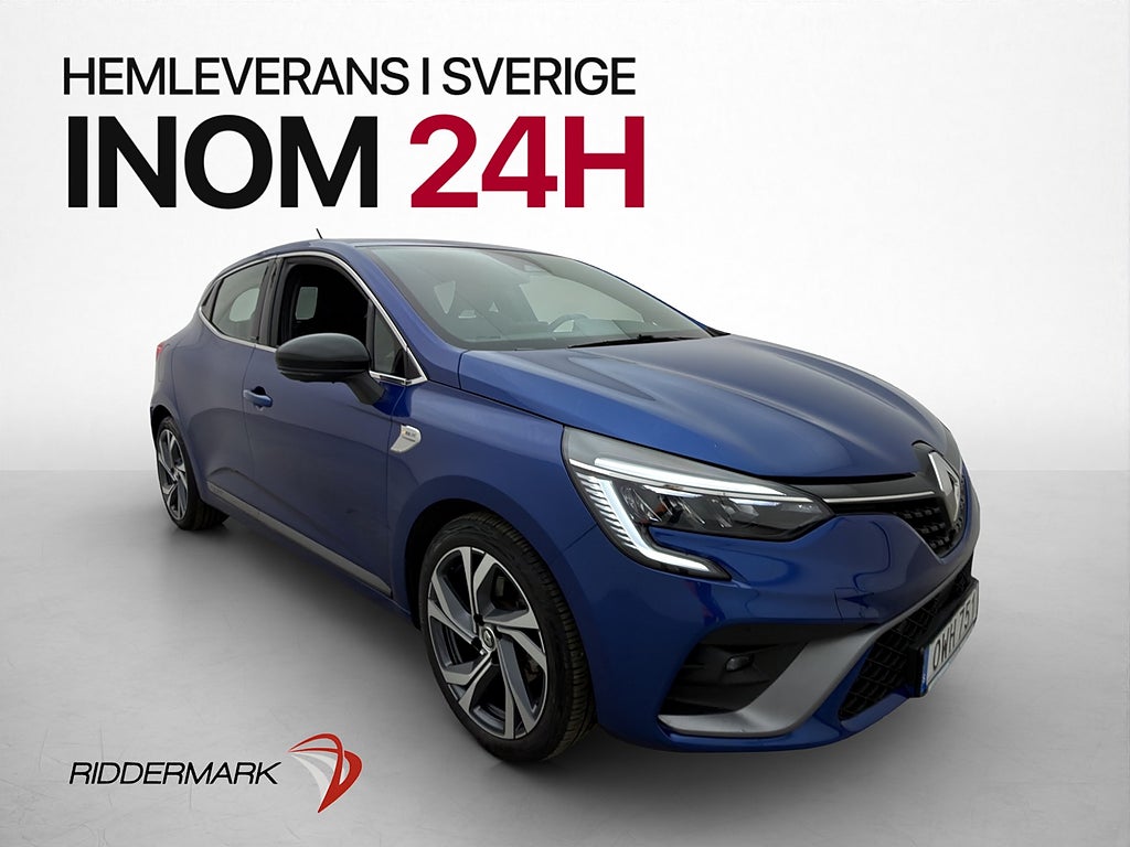 Renault Clio E-TECH 140hk R.S. Line 360° Navi Halvskinn BT