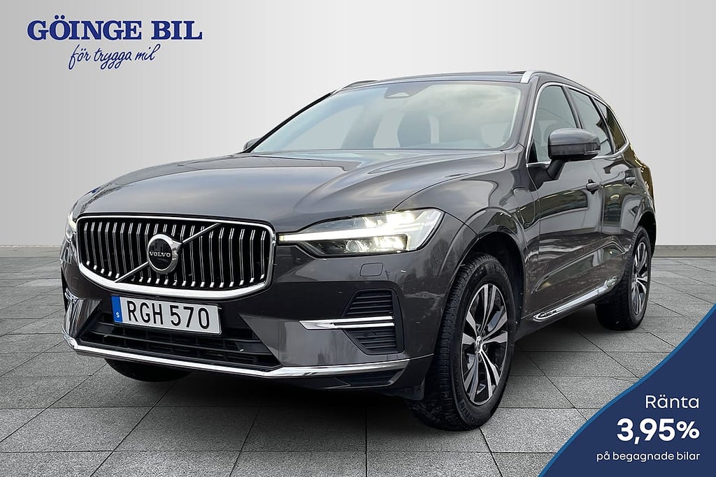 Volvo XC60 Recharge T6 Core Bright Läder/ Drag/ Pano/ Navi/ Kamera