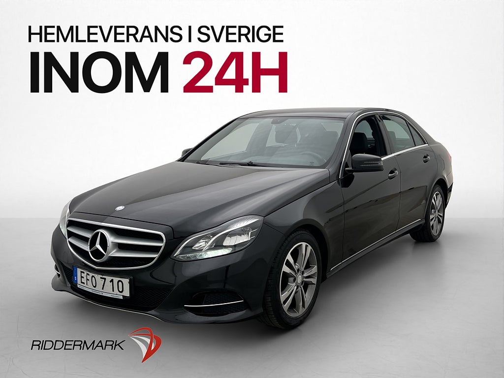 Mercedes-Benz E 350 Avantgarde M-Värm Drag Halvskinn