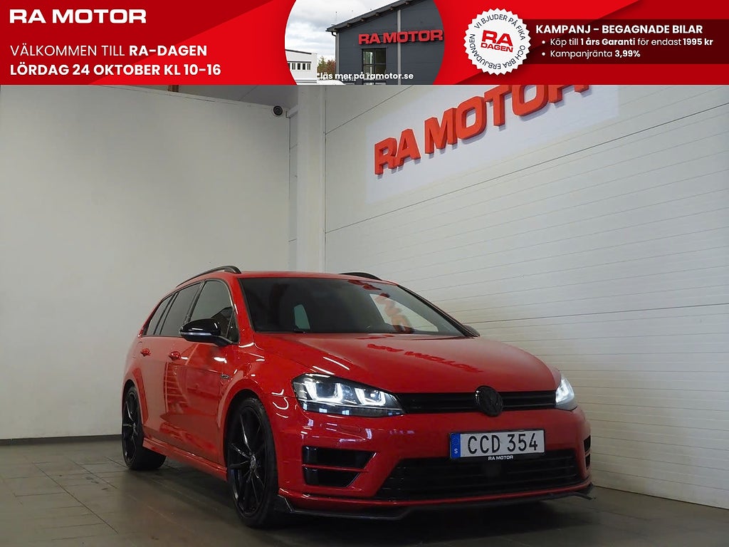 Volkswagen Golf I SC R 2.0 TSI 300hk DSG 4M | Pano | Skinn | Dynaudio | 2017