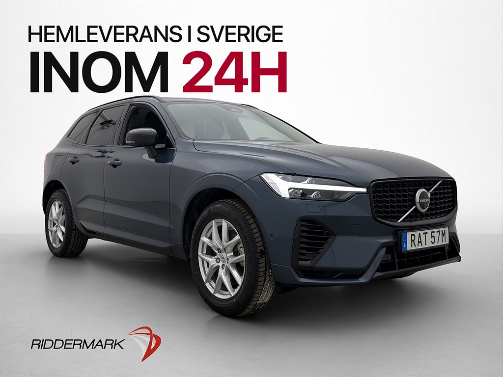 Volvo XC60 T6 350hk AWD Plus Dark Pano H/K Värm Drag MOMS