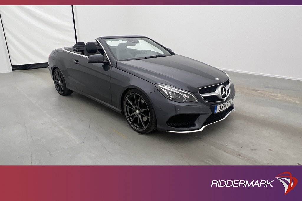 Mercedes-Benz E 250 Cabriolet 211hk AMG 4,95% Ränta