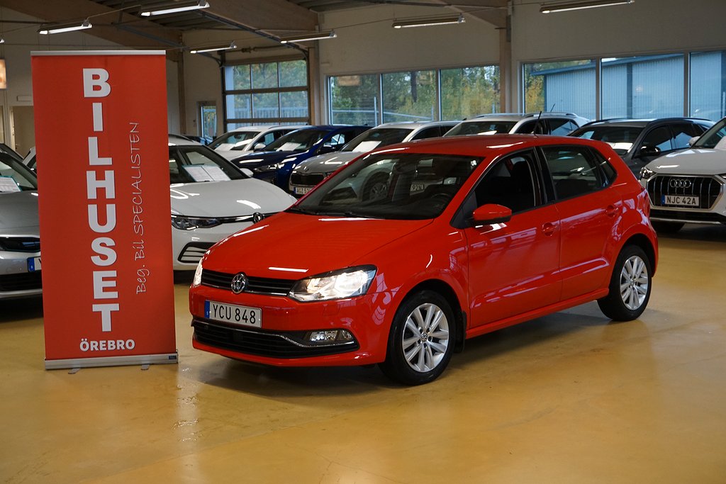 Volkswagen Polo 5-dörrar 1.2 TSI 90 hk  Euro 6 En ägare