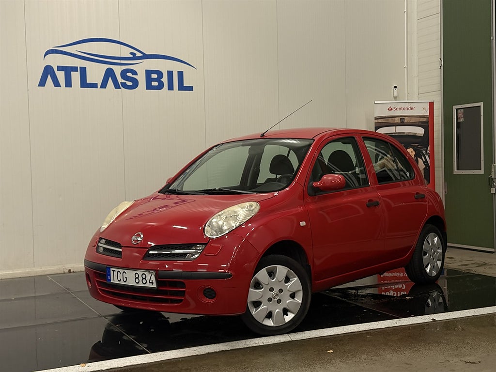 Nissan Micra 5-dörrar 1.2 Manuell 80hk SoV / 2 brukare