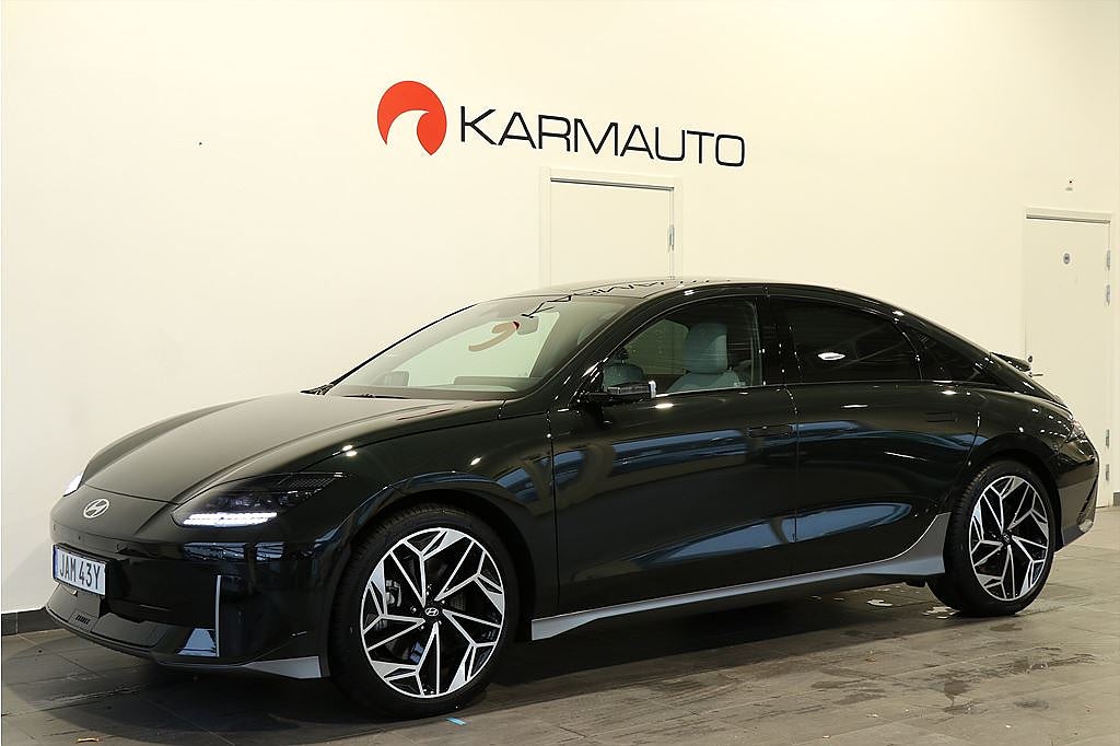 Hyundai IONIQ 6 77.4 kWh 228hk Advanced 20" 360° Digitala Sidospeglar