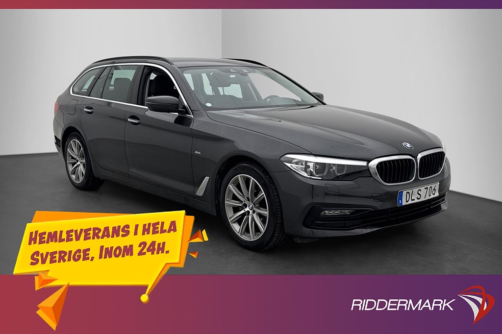 BMW 520 D 190hk xDrive Sport Line Navi Rattvärme Kamera