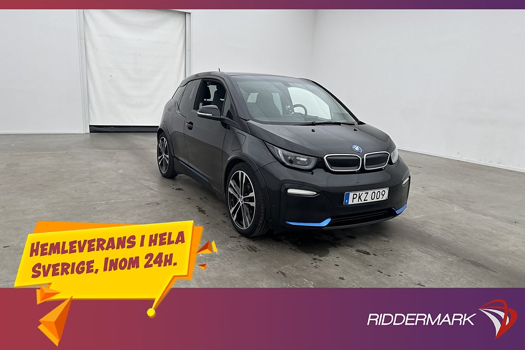 BMW i3 94 Ah REX Navigator Sensorer Farthållare