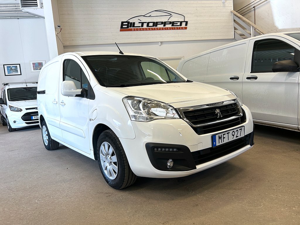 Peugeot Partner Electric Van 22.5 kWh 67hk Moms / S+V 