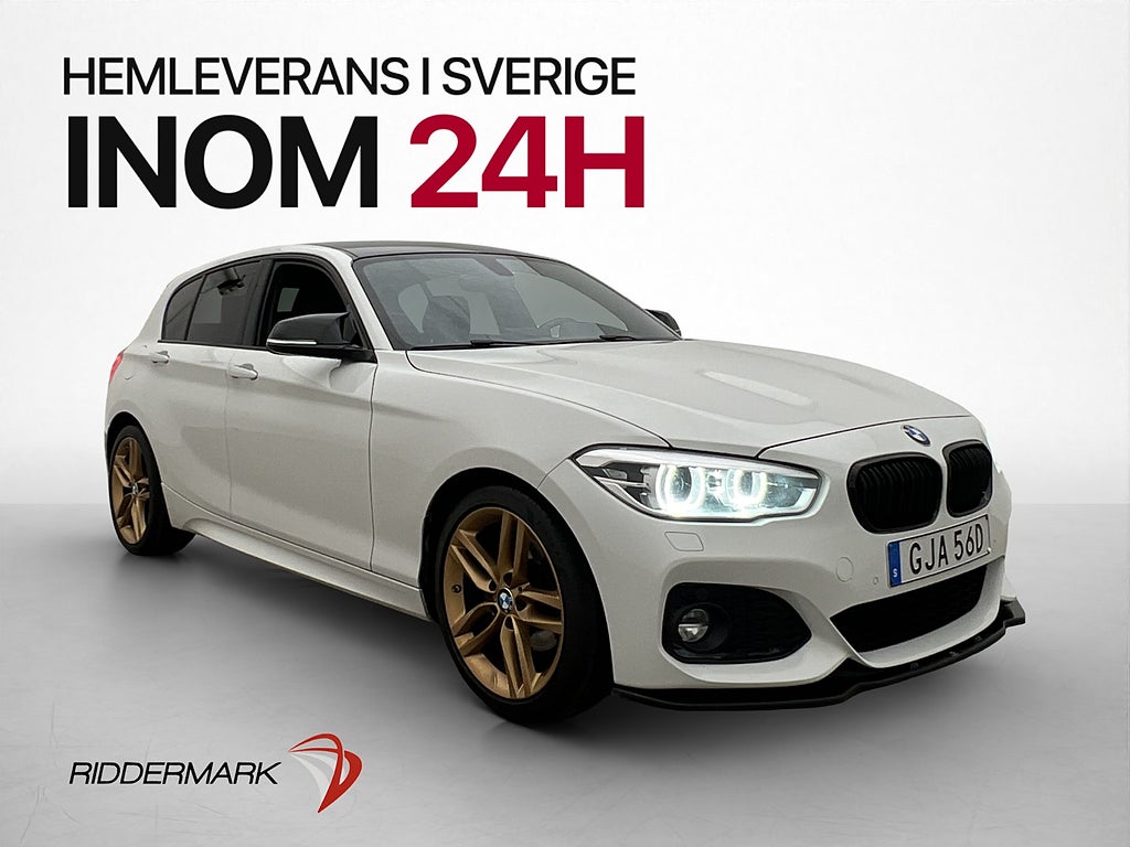 BMW 120i 184hk M Sport Maxton HiFi Sensorer Skinn Rattvärme