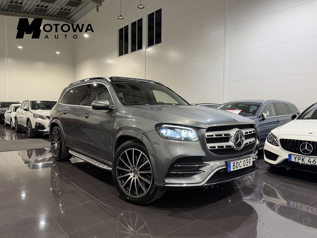 Mercedes-Benz GLS 400 d 4MATIC AMG Line 6 sits Airmatic Pano Burm 360