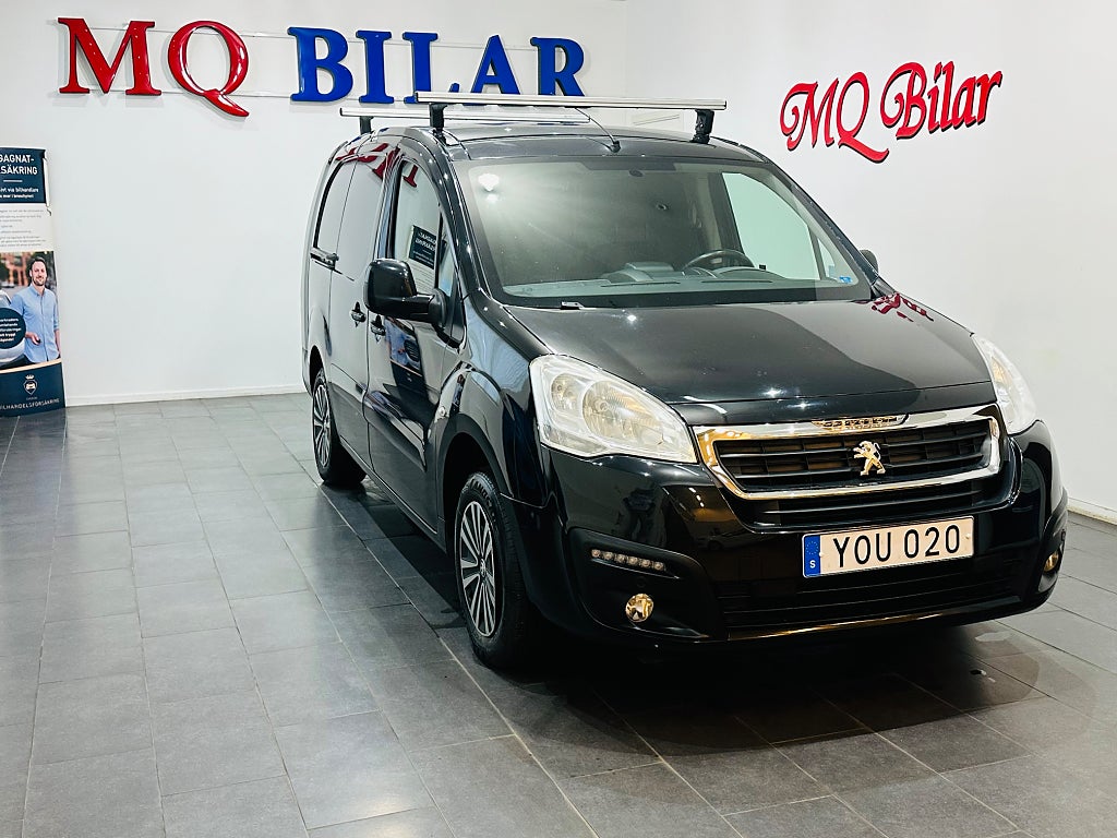 Peugeot Partner Van Utökad Last 1.6 BlueHDi 3-Sits Euro 6 99hk