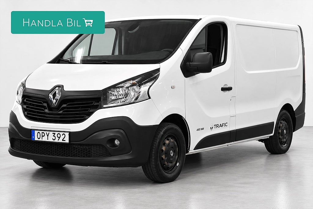 Renault trafic Skåpbil 2.9t 1.6 3-sits D-Värm Moms/Leasebar Dragkrok